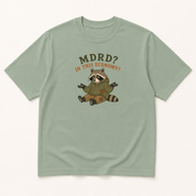 Alternate view of the 'MDRD in This Economy' garment-dyed t-shirt.
