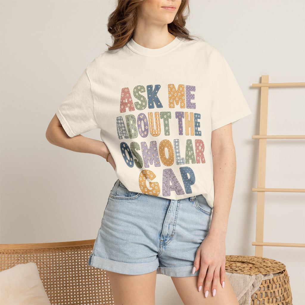 Osmolar Gap Faux Patchwork T-Shirt