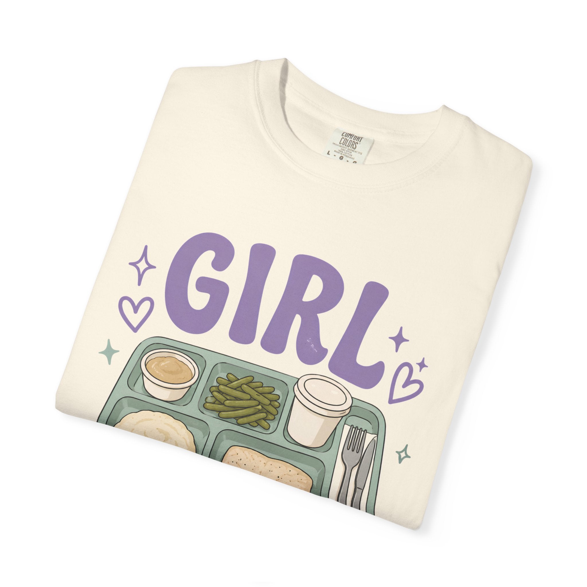 Girl Dinner Hospital Food T-Shirt