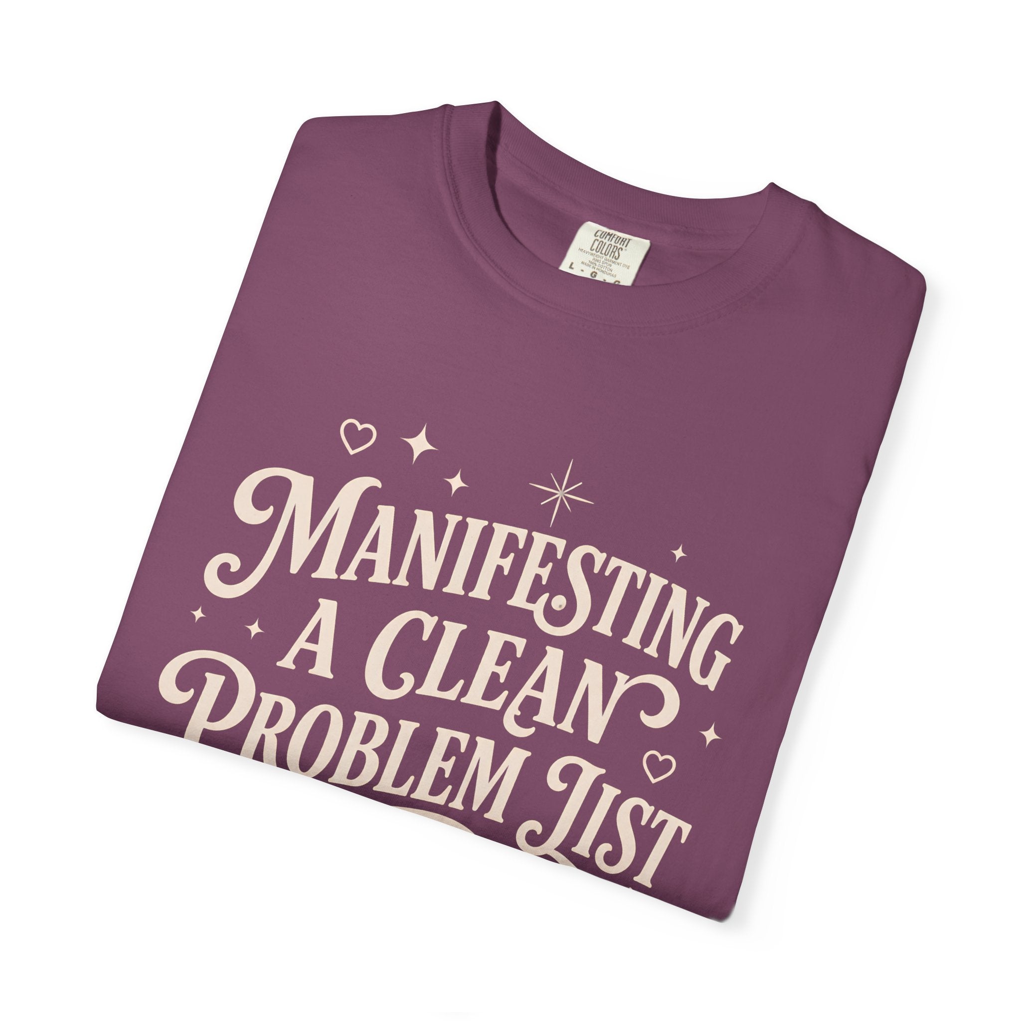 Manifesting Clean Problem List T-Shirt
