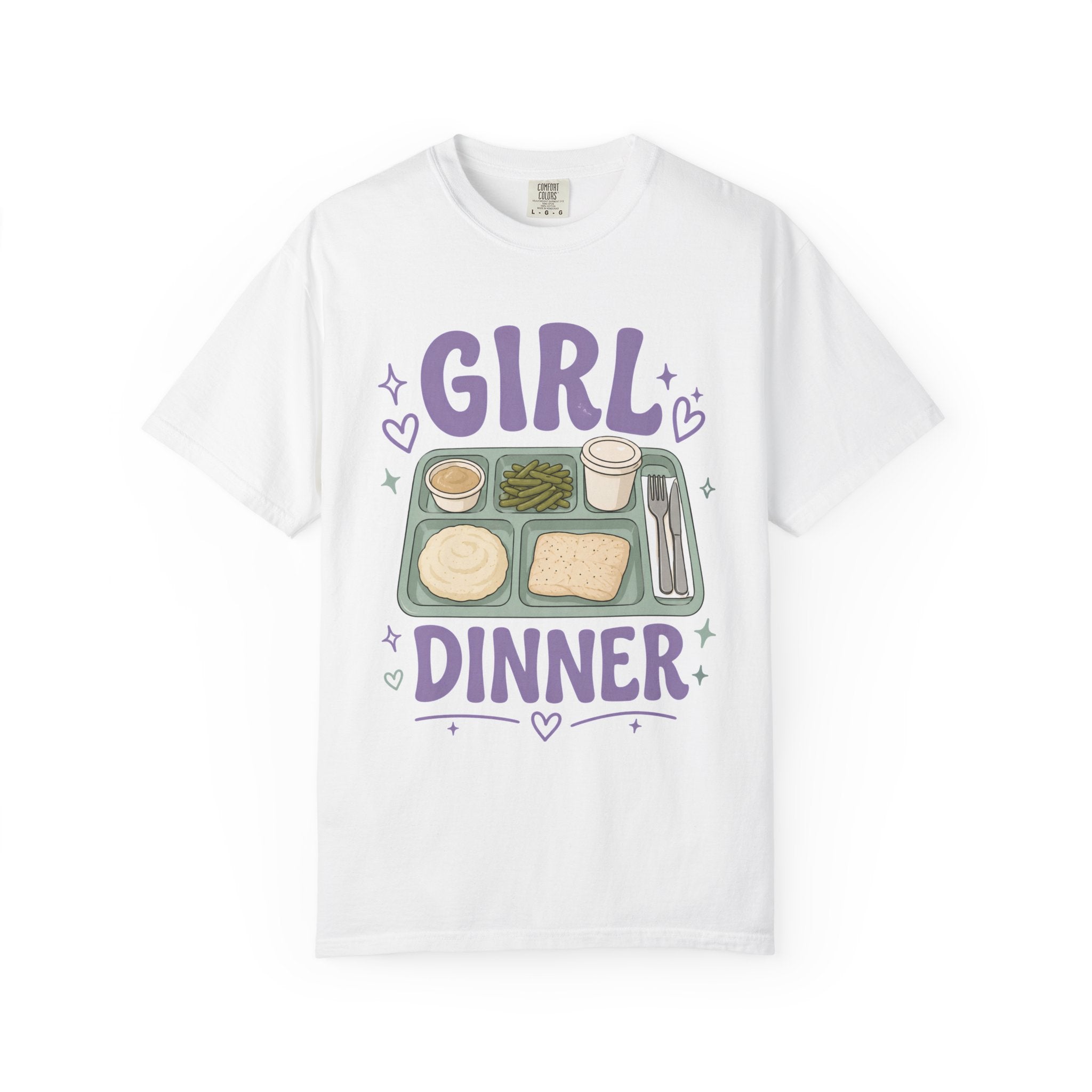 Girl Dinner Hospital Food T-Shirt