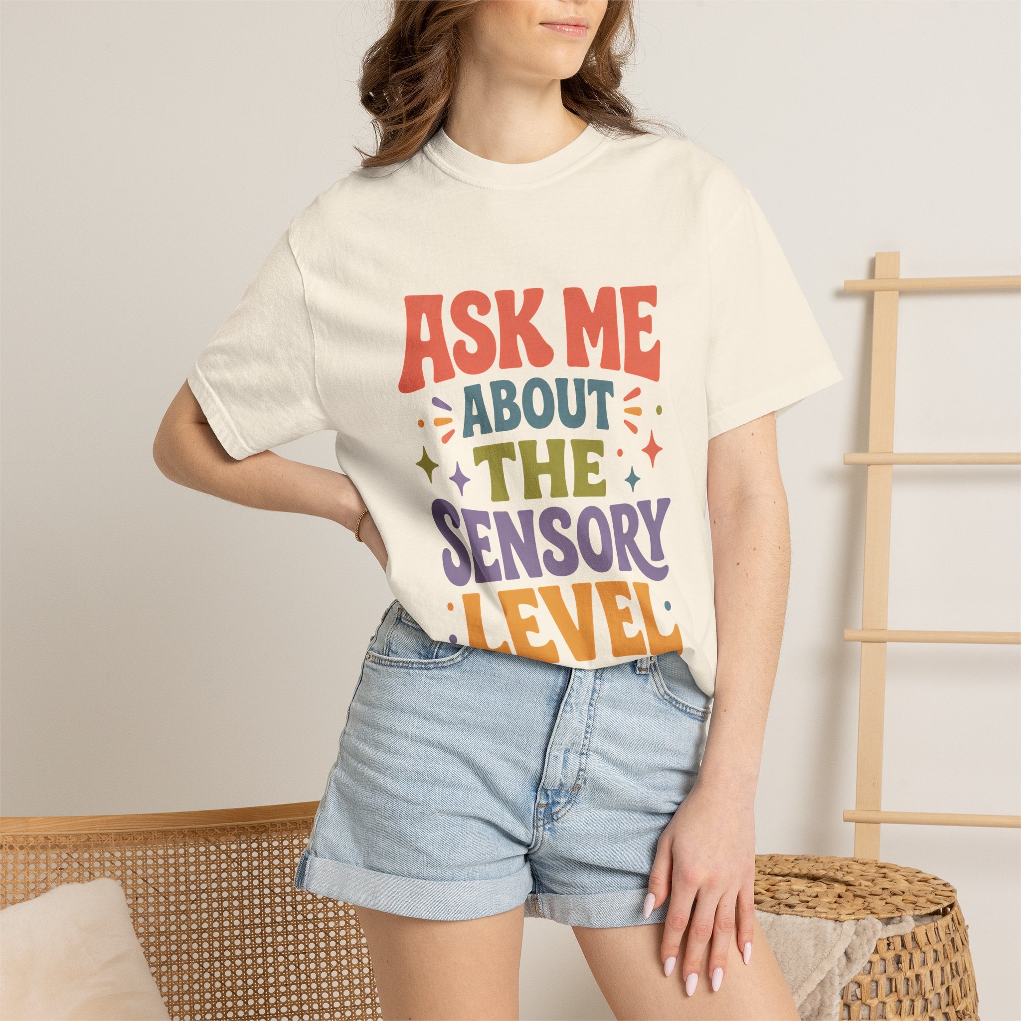 Ask Me About Sensory Level T-Shirt