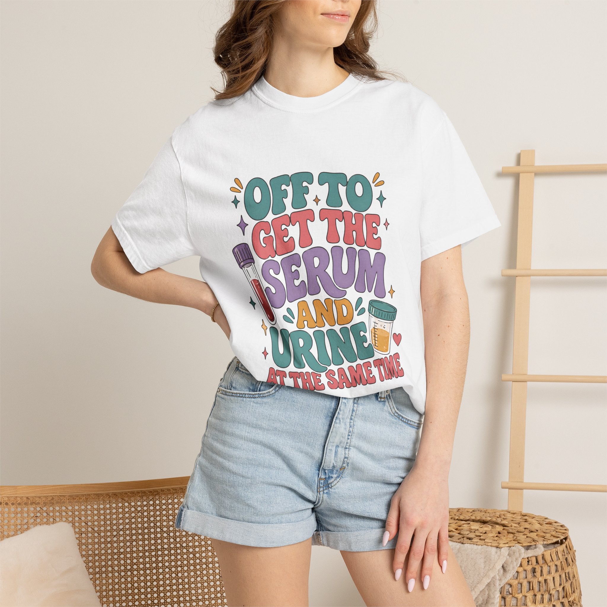Serum and Urine at the Same Time T-Shirt