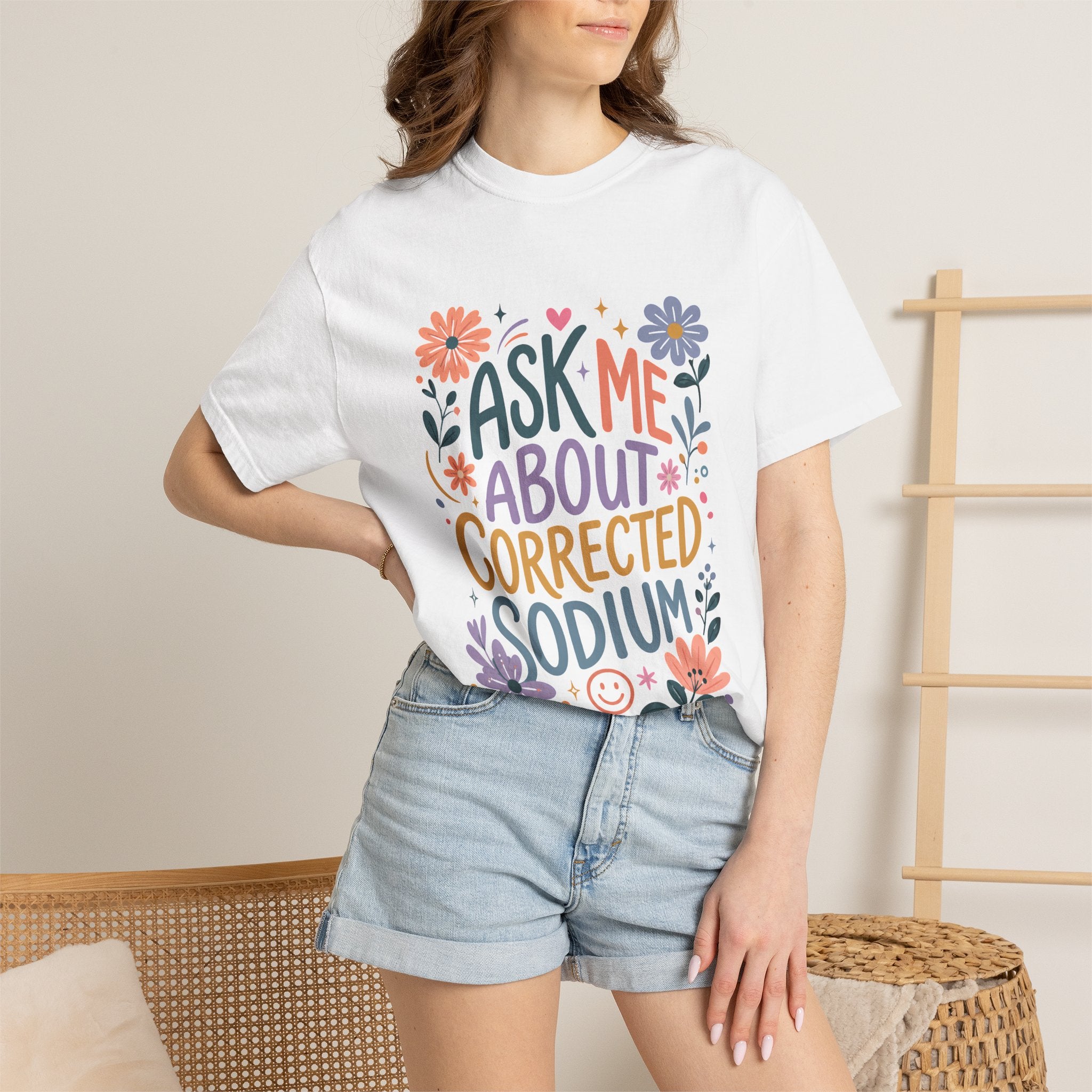 Corrected Sodium Flowers T-Shirt