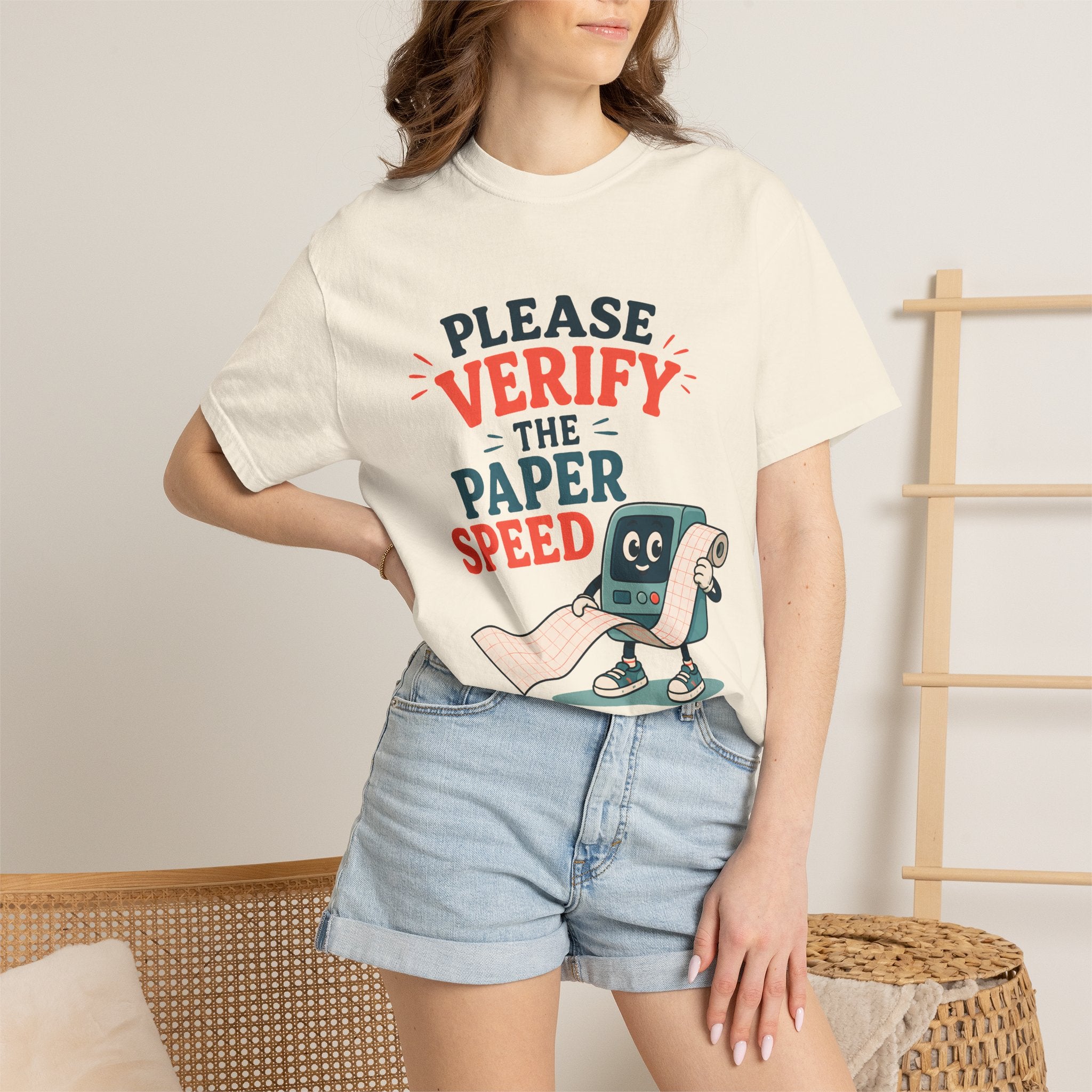 Verify the Paper Speed EKG T-Shirt