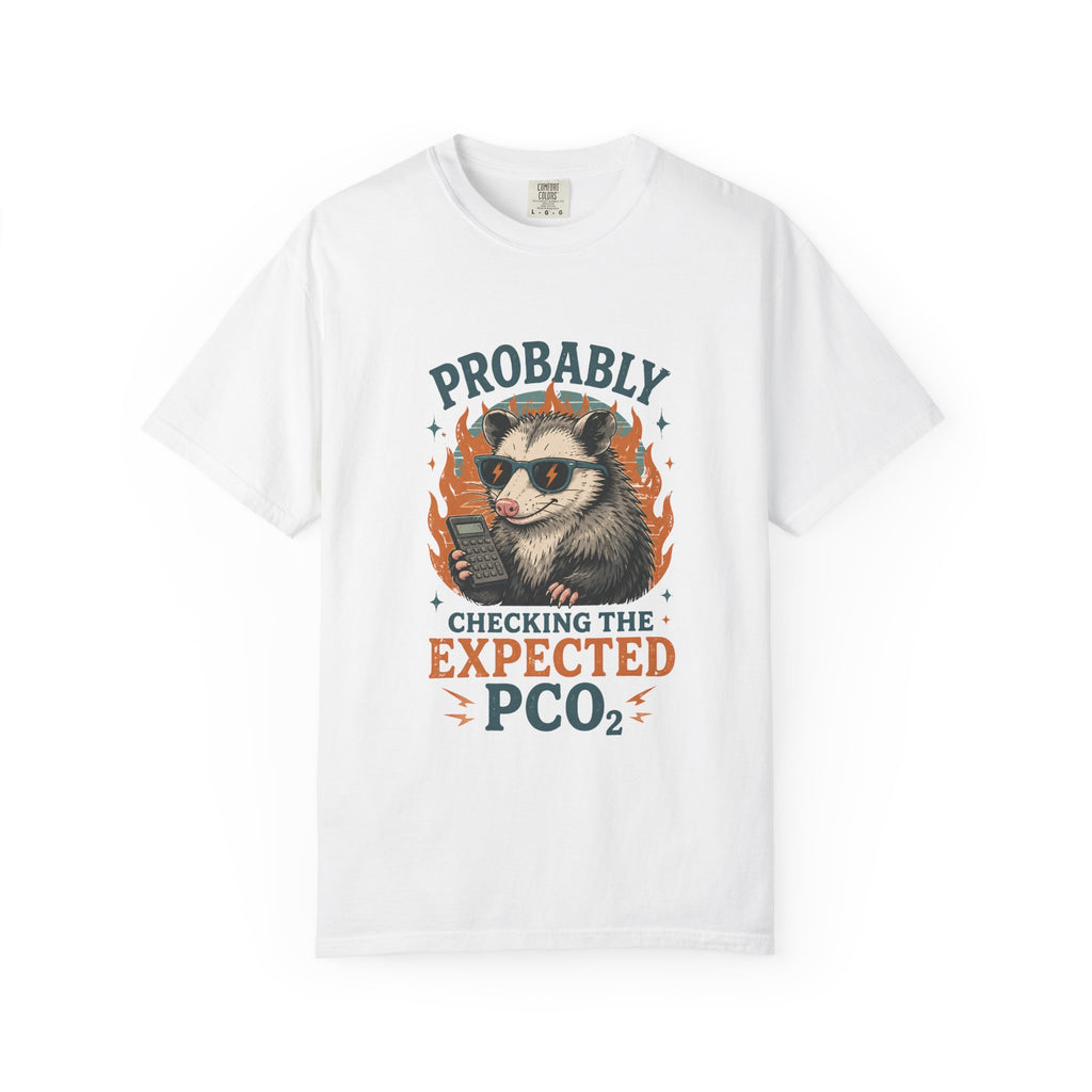 Checking the Expected PCO2 T-Shirt