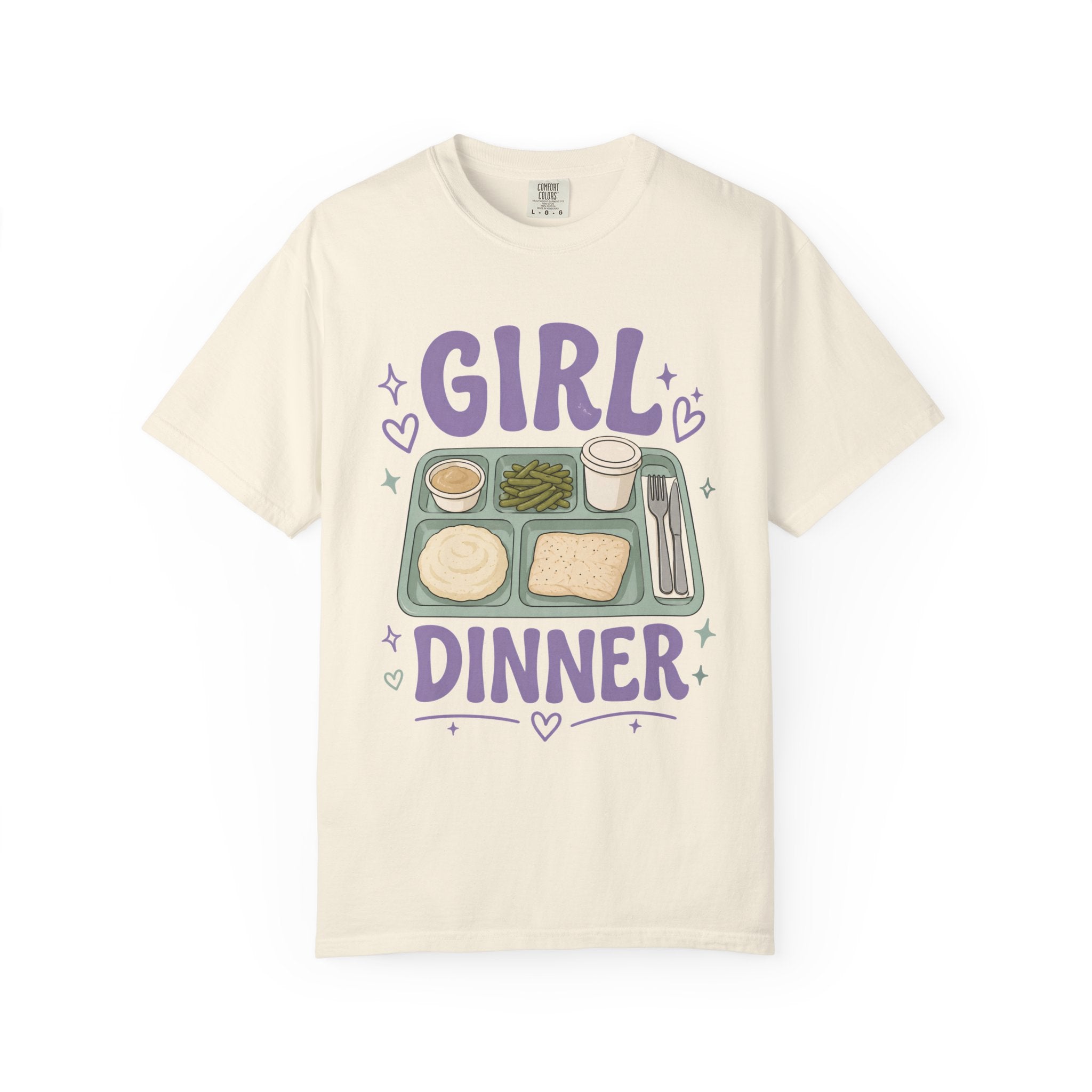 Girl Dinner Hospital Food T-Shirt