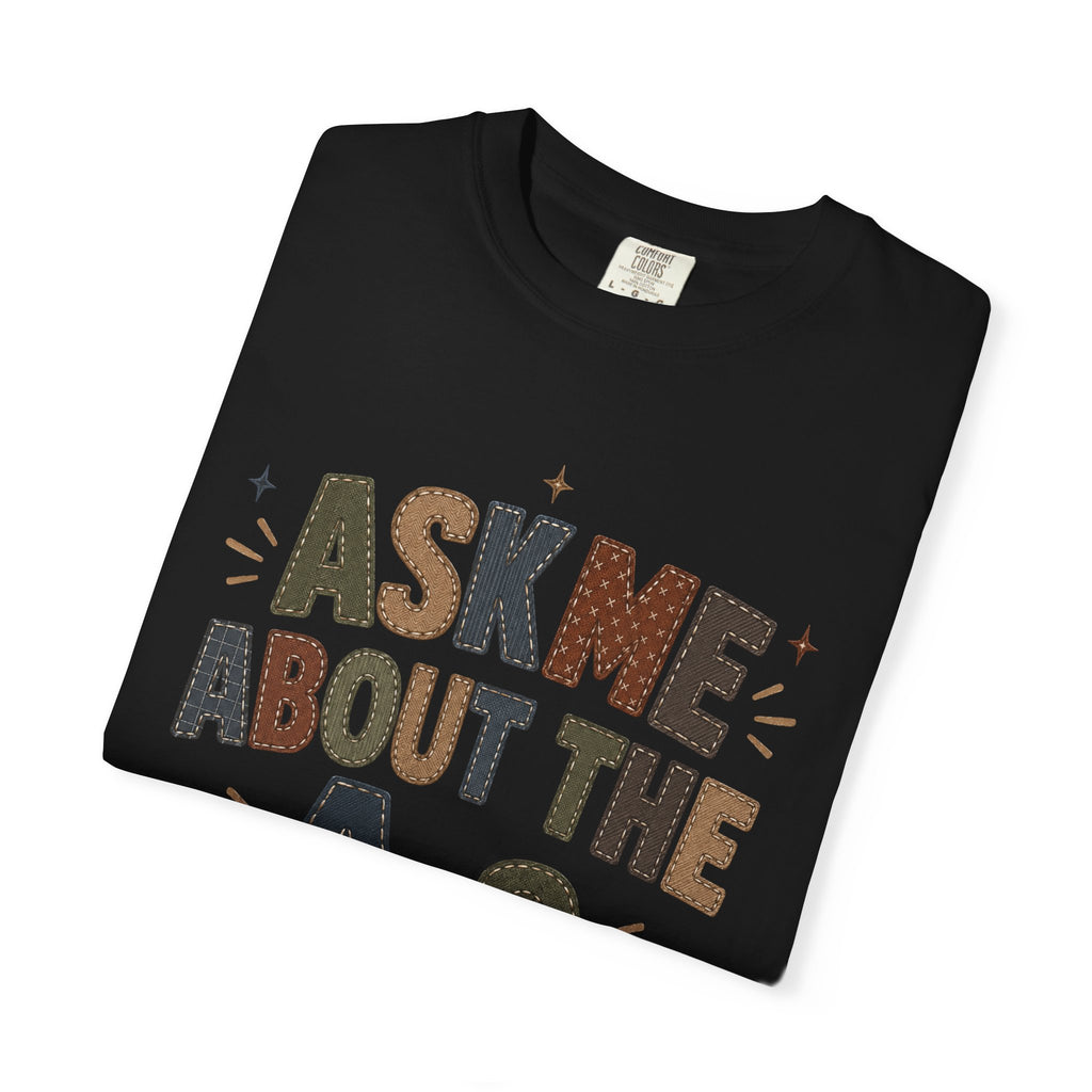 A-a Gradient Faux Patchwork T-Shirt