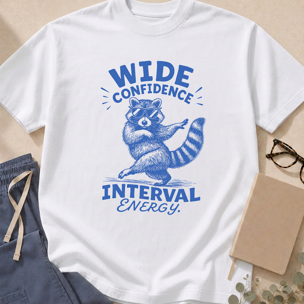 Alternate view of the 'Wide Confidence Interval Energy' garment-dyed evidence-based medicine t-shirt.