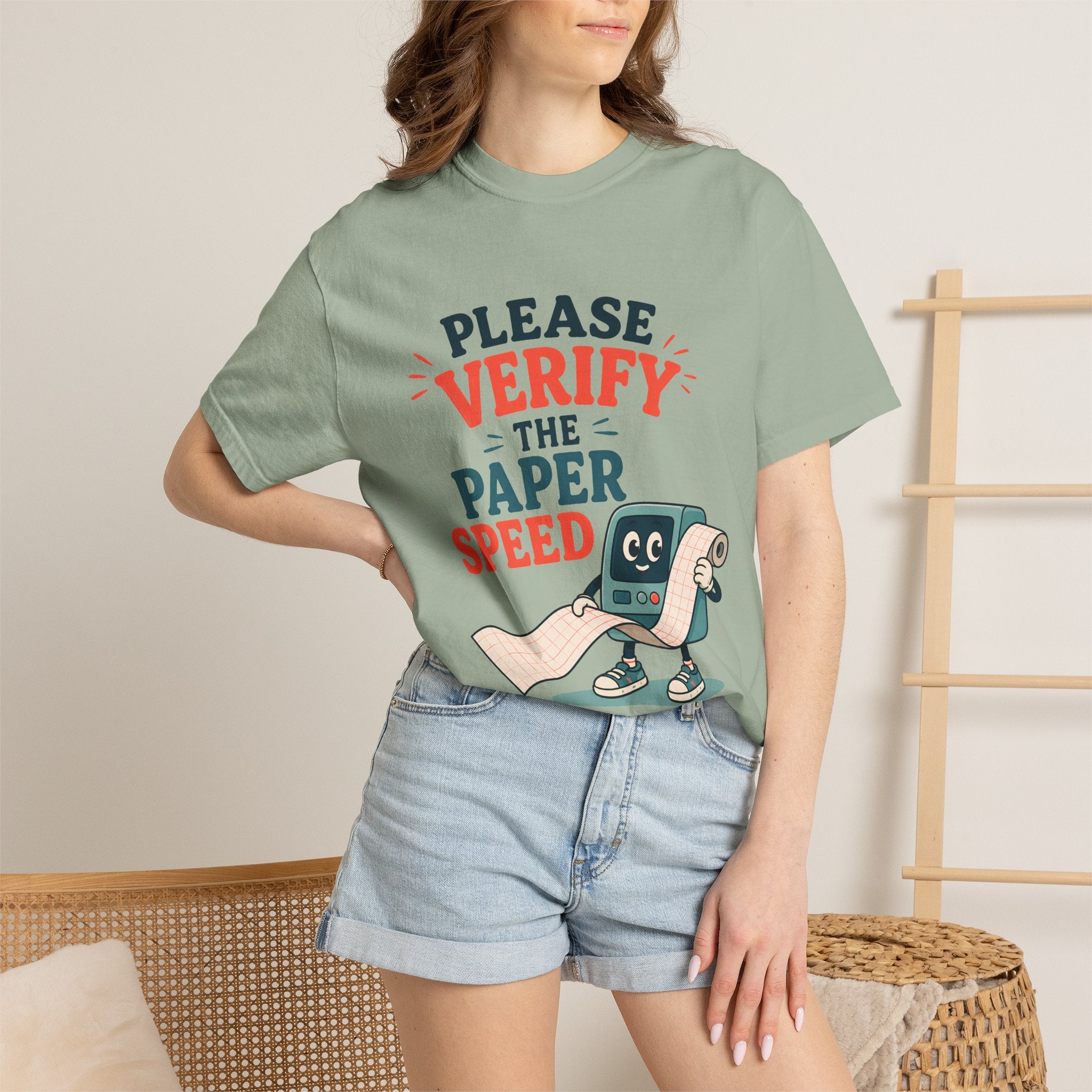 Verify the Paper Speed EKG T-Shirt