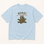 Alternate view of the 'MDRD in This Economy' garment-dyed t-shirt.