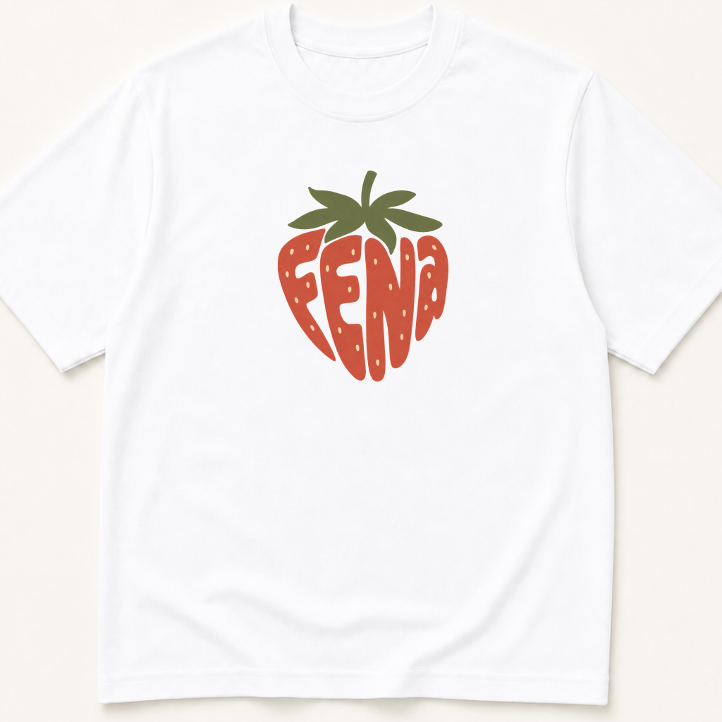 Garment-dyed unisex t-shirt printed with 'FENa Strawberry' — Critical Care humor tee for Internal Medicine and Nephrology professionals.