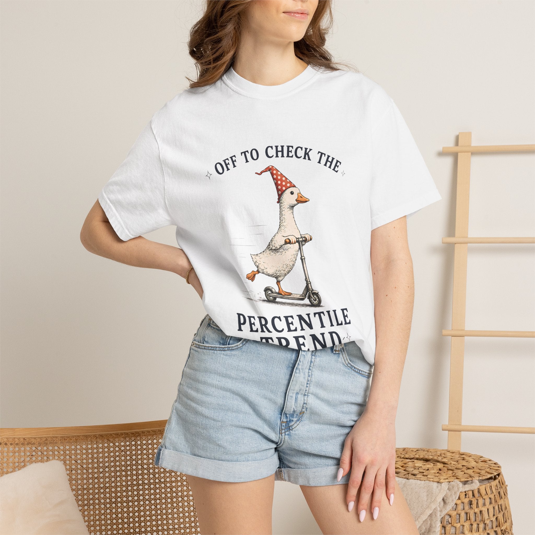 Check the Percentile Trend T-Shirt