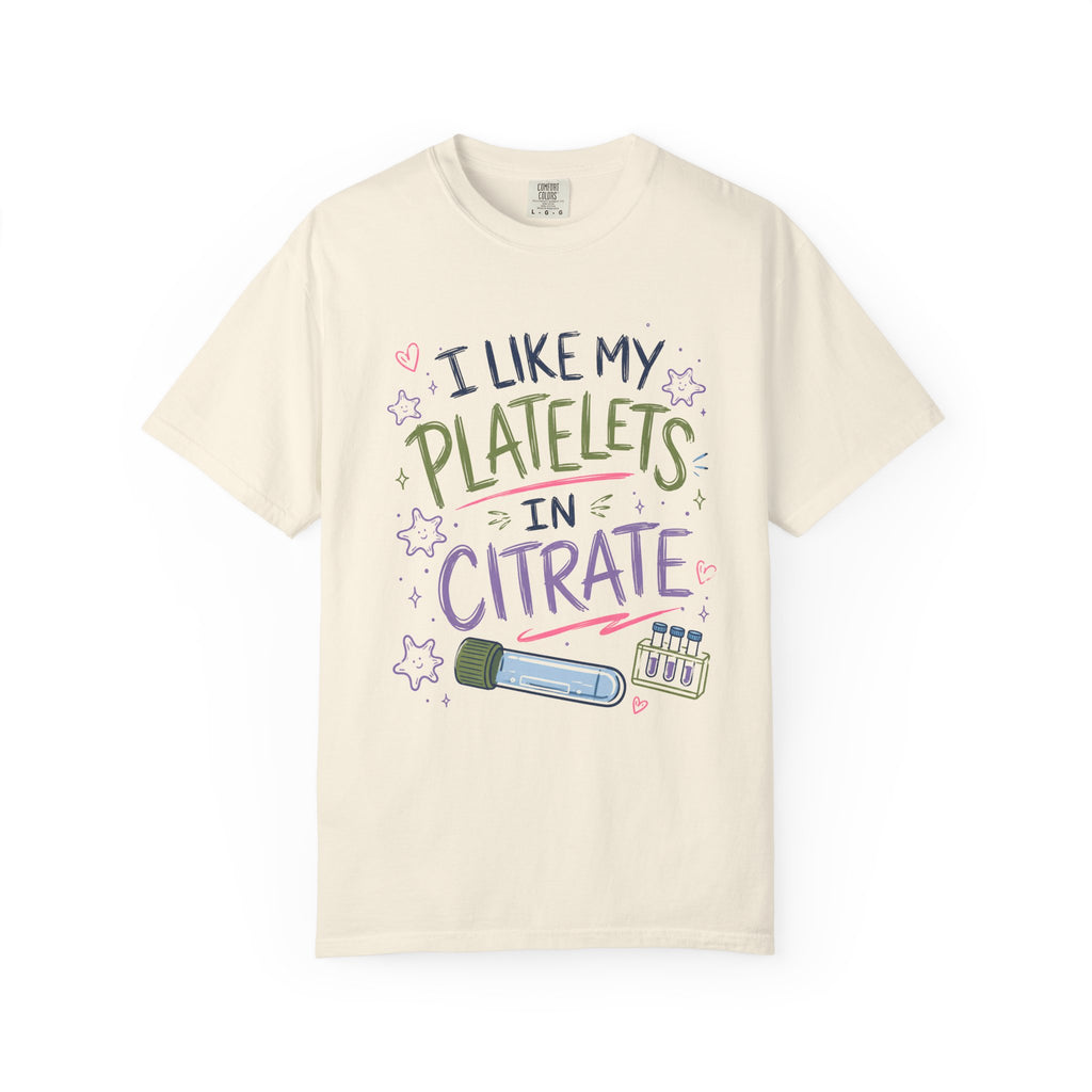Platelets in Citrate T-Shirt
