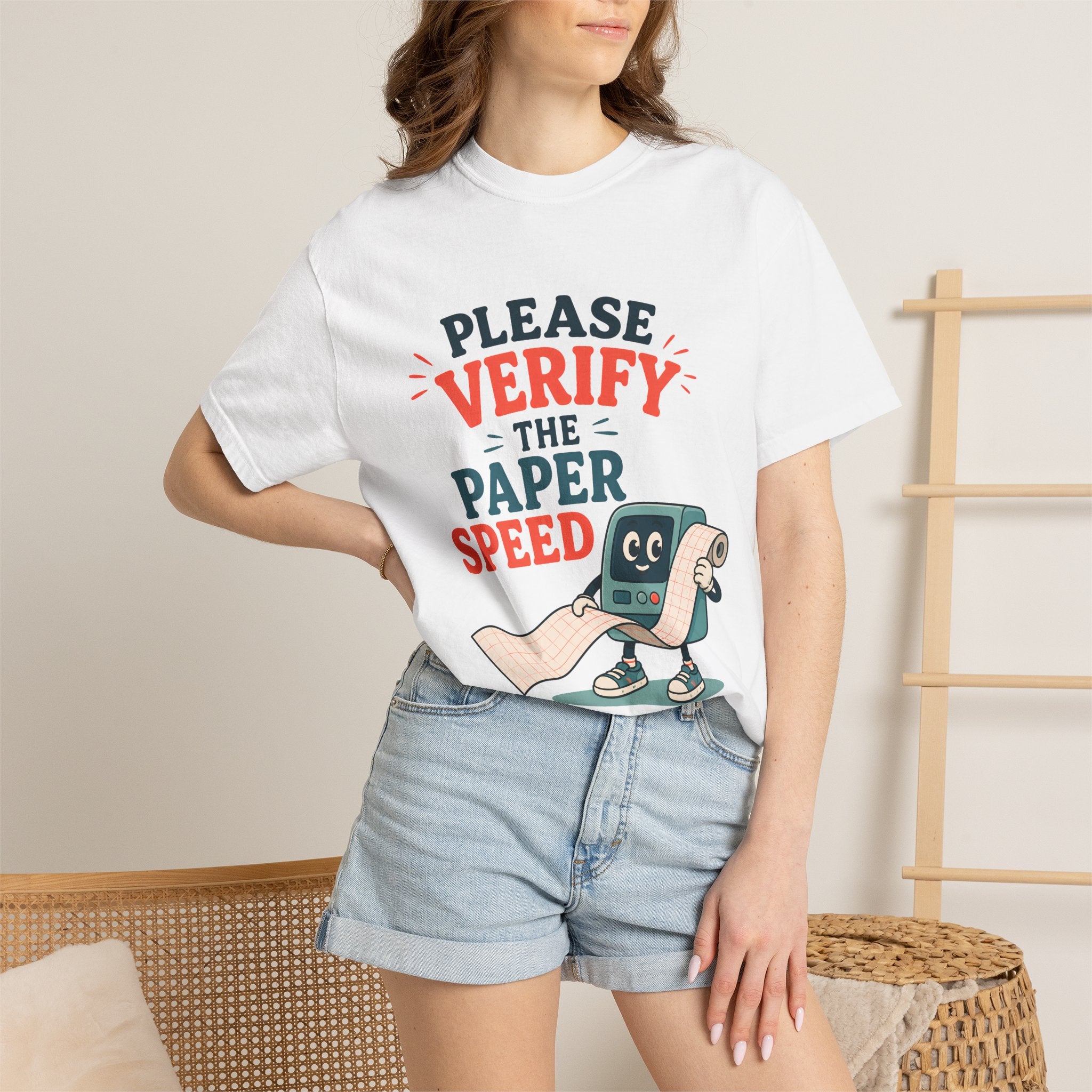 Verify the Paper Speed EKG T-Shirt