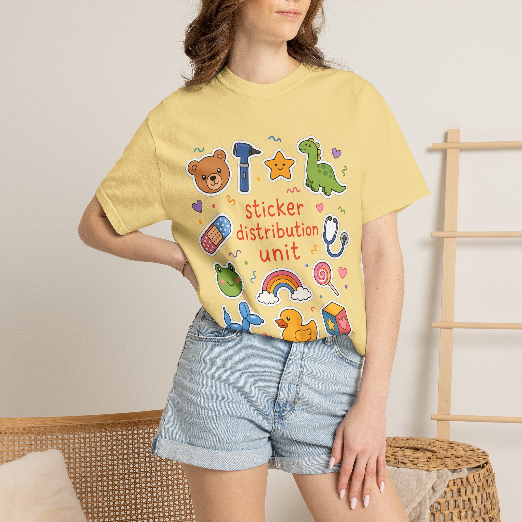 Sticker Distribution Unit T-Shirt