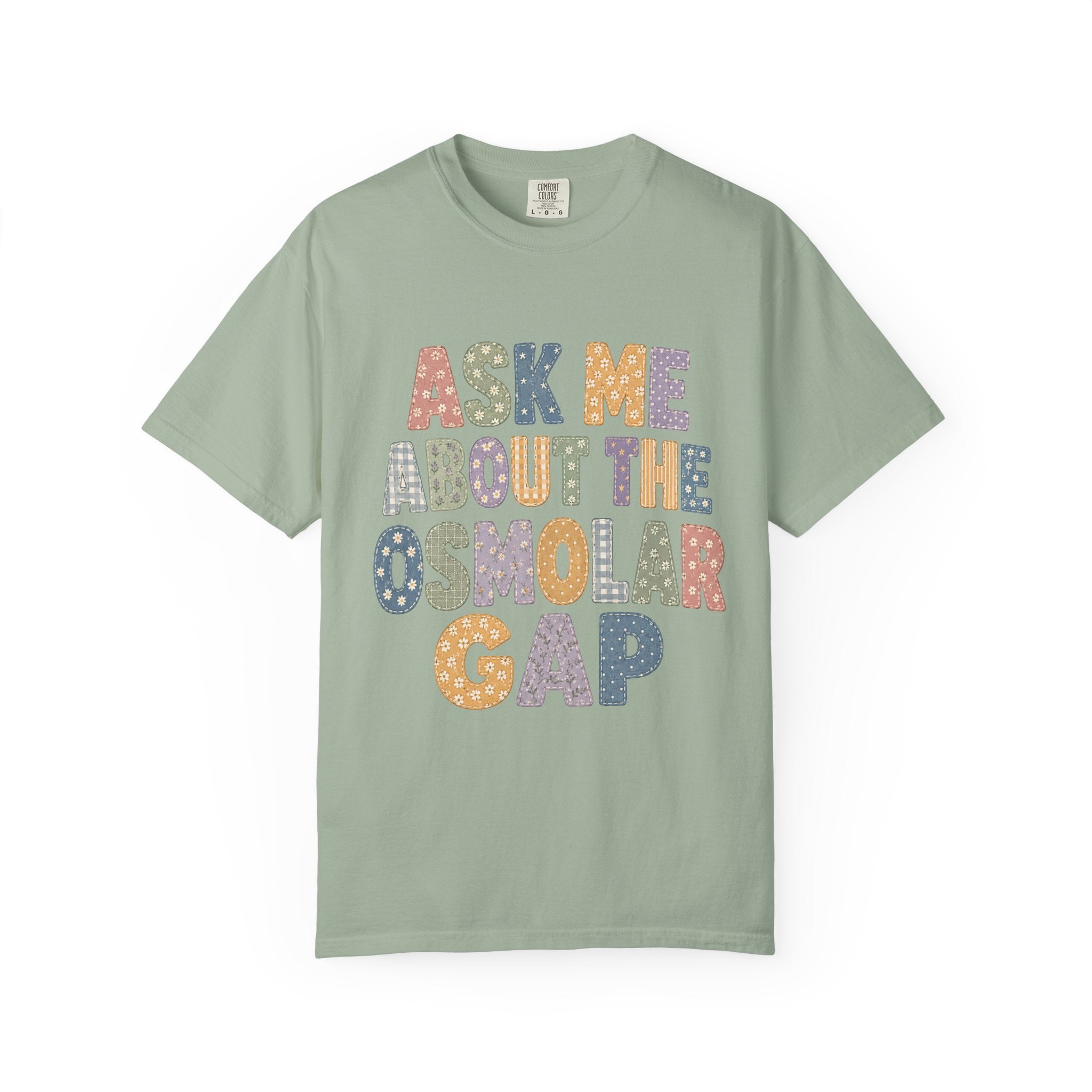 Osmolar Gap Faux Patchwork T-Shirt
