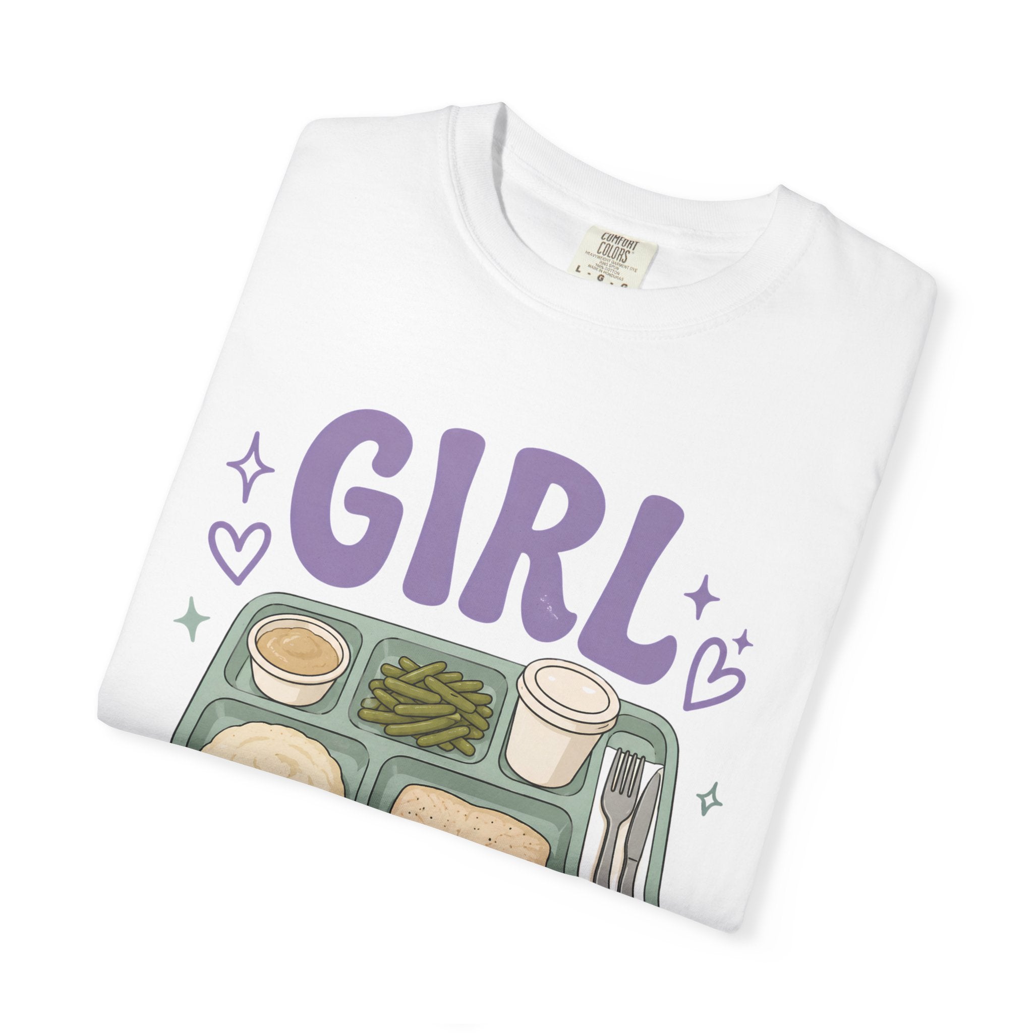 Girl Dinner Hospital Food T-Shirt