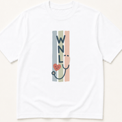 Alternate view of the 'WNL' garment-dyed t-shirt.