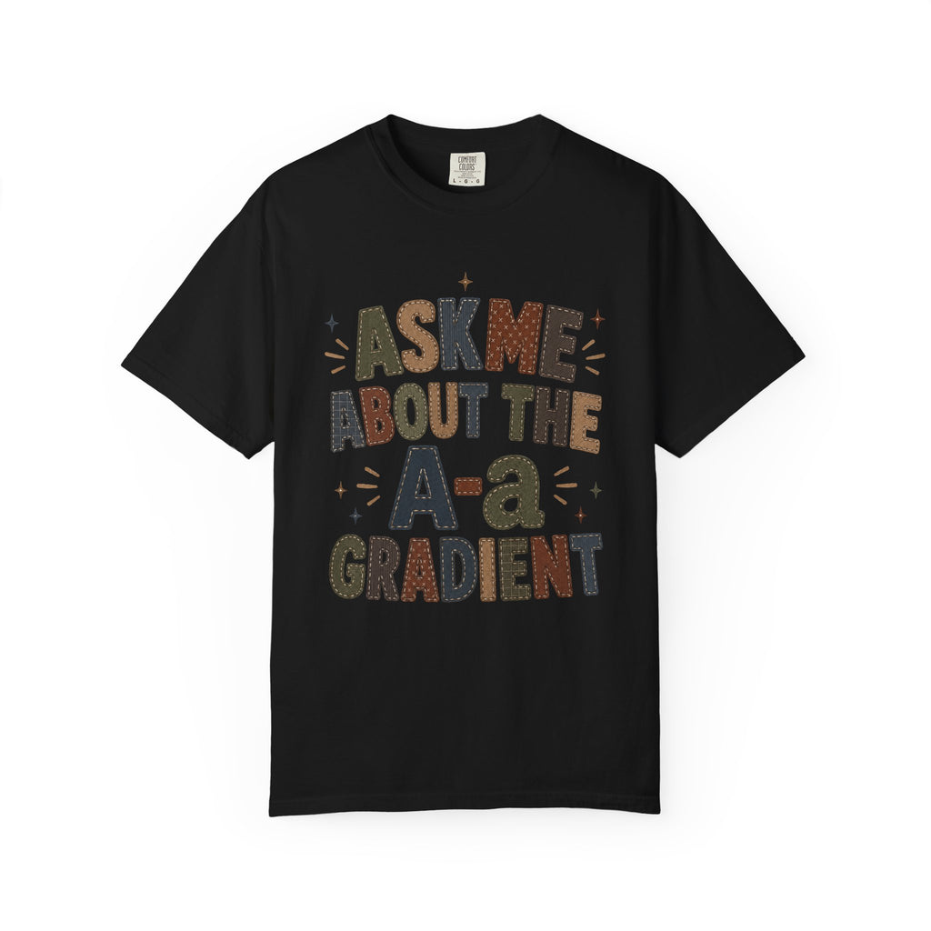 A-a Gradient Faux Patchwork T-Shirt