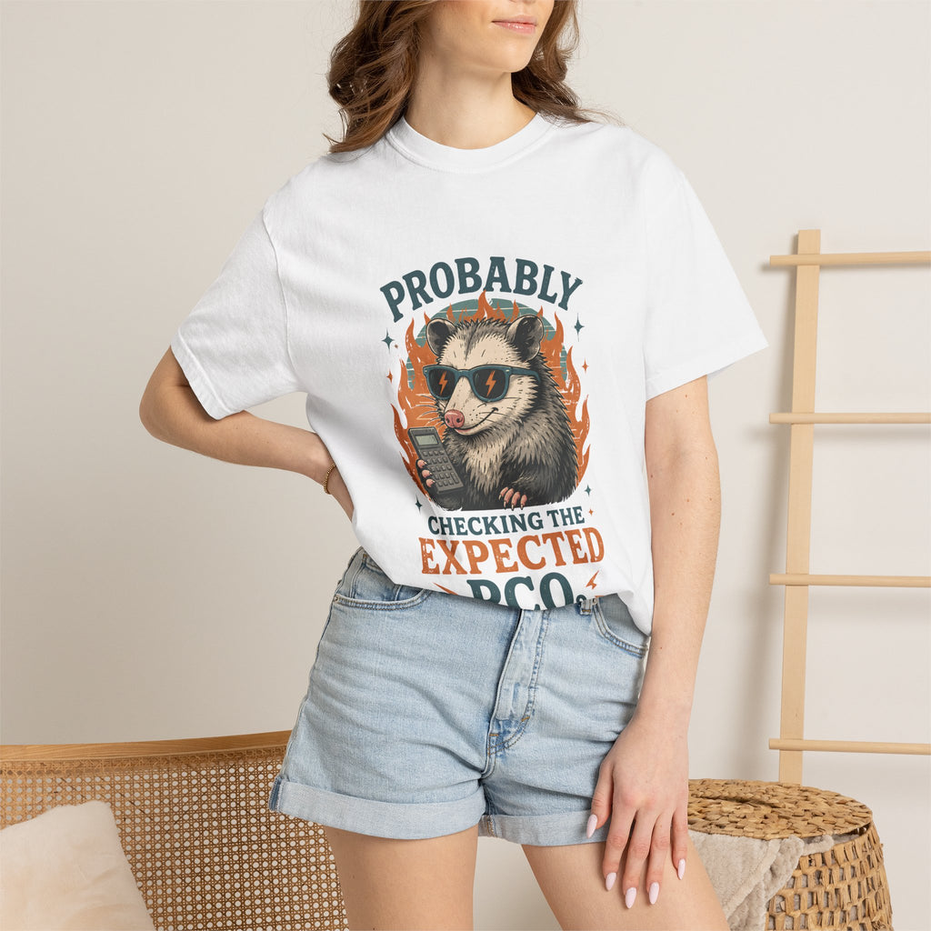 Checking the Expected PCO2 T-Shirt