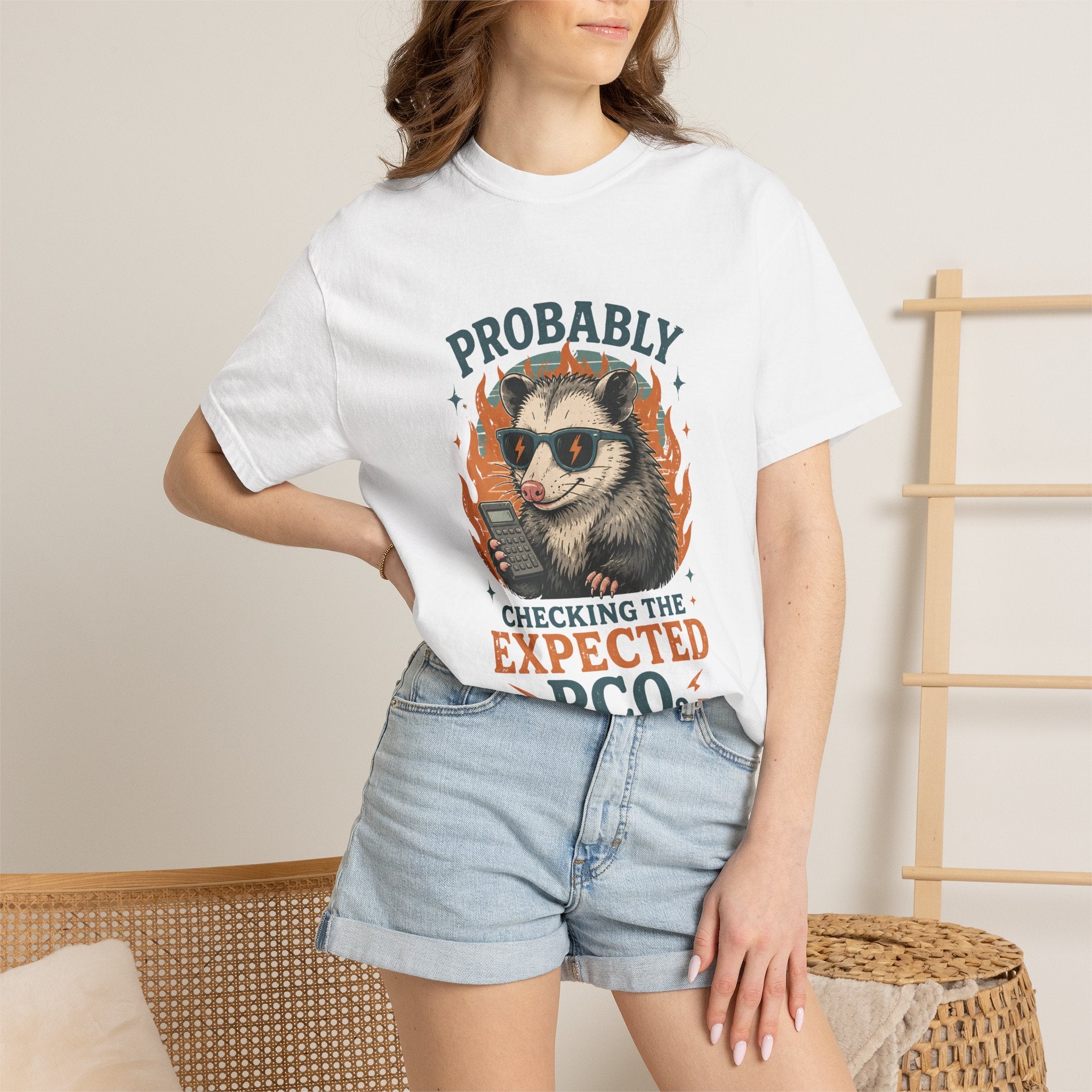 Checking the Expected PCO2 T-Shirt