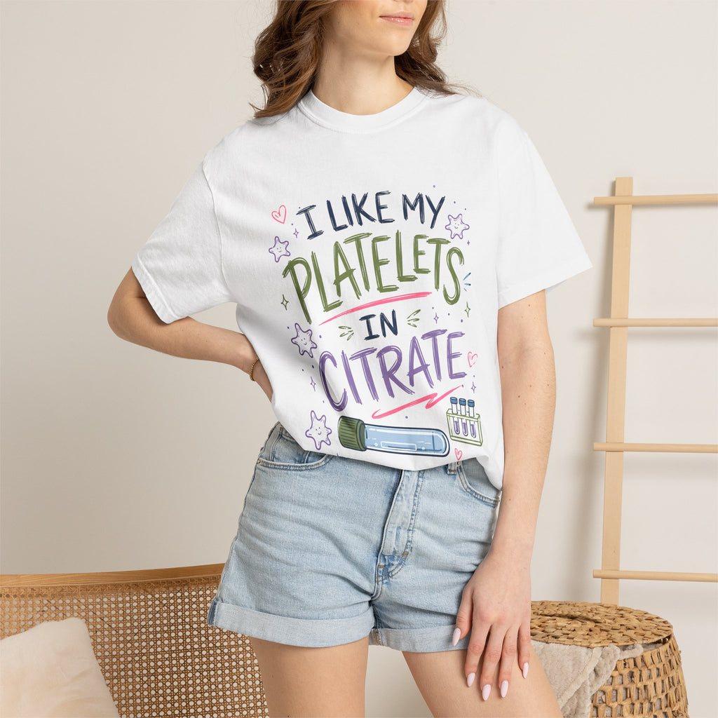 Platelets in Citrate T-Shirt