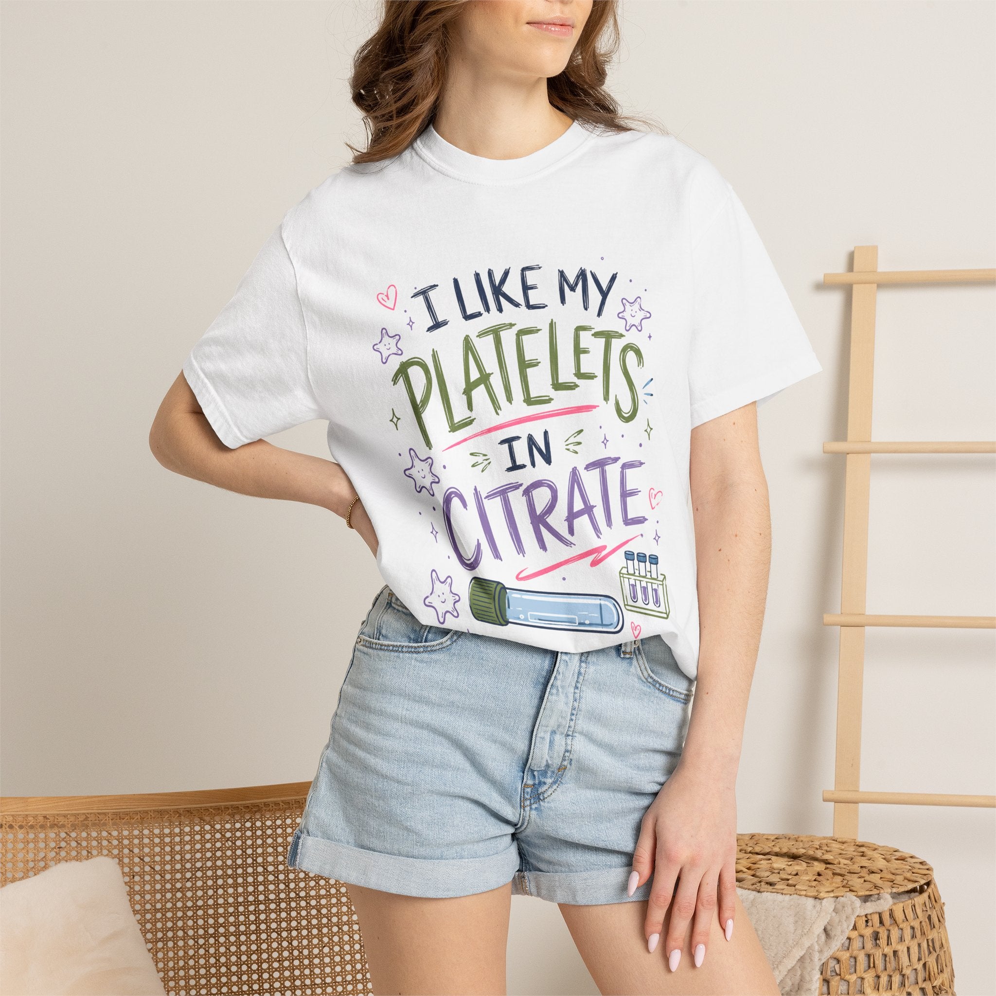 Platelets in Citrate T-Shirt