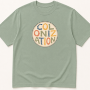 Alternate view of the illustrated Colonization Petri Dish garment-dyed t-shirt.