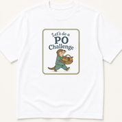 Alternate view of the 'Let's Do a PO Challenge' garment-dyed t-shirt.