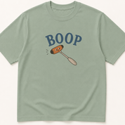 Alternate view of the 'BOOP Reflex Hammer' garment-dyed t-shirt.