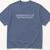 Alternate view of the 'Gatekeeper of Carbapenems' garment-dyed t-shirt.
