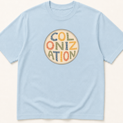 Alternate view of the illustrated Colonization Petri Dish garment-dyed t-shirt.