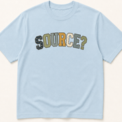 Alternate view of the 'Source' garment-dyed t-shirt.