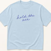 Alternate view of the 'Hold the ACE' garment-dyed t-shirt.