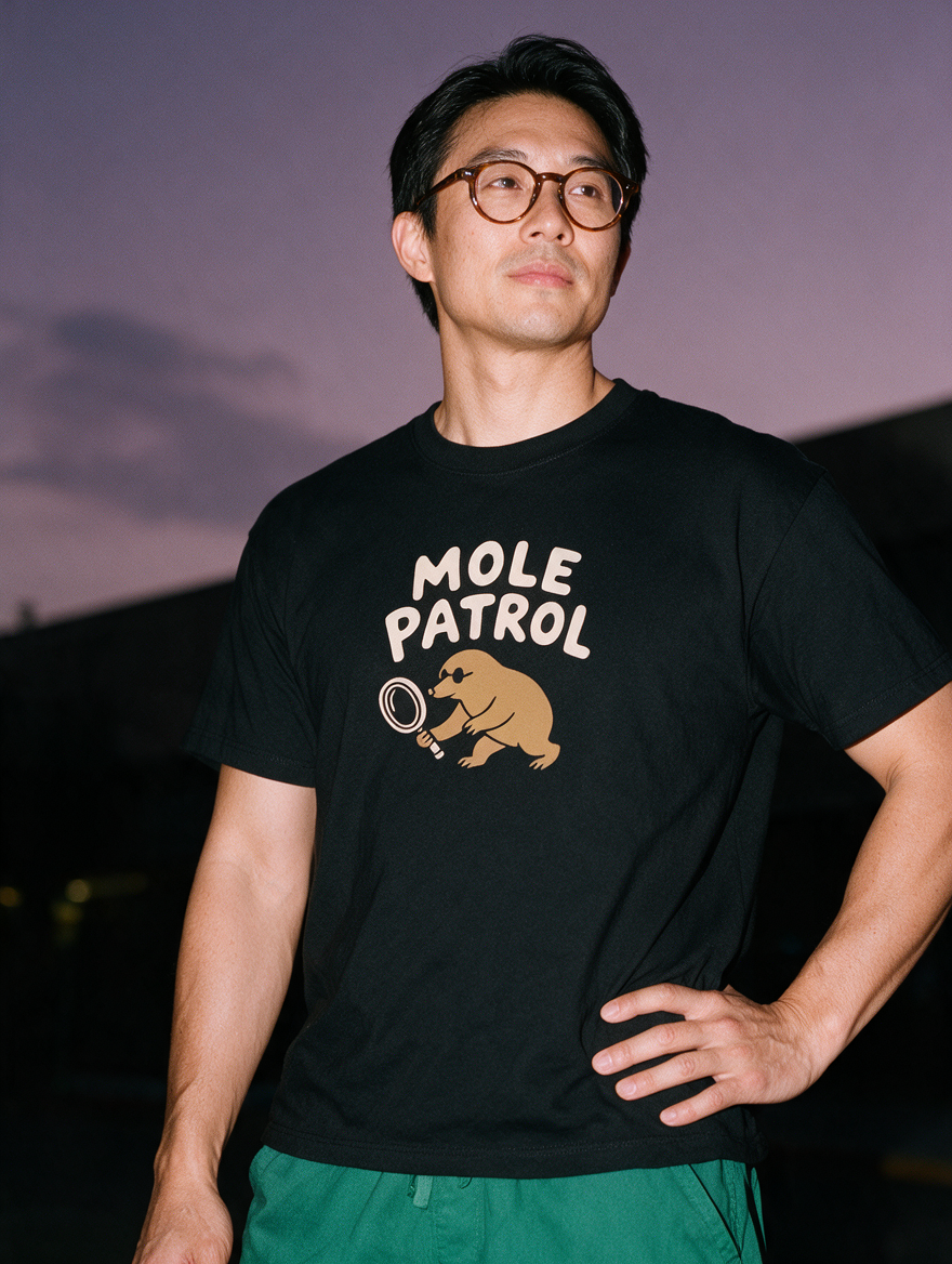 Mole Patrol T-Shirt | Dermatology Gift – Good Prognosis