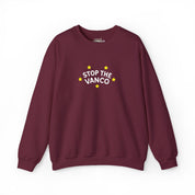 Stop the Vanco Embroidered Sweatshirt
