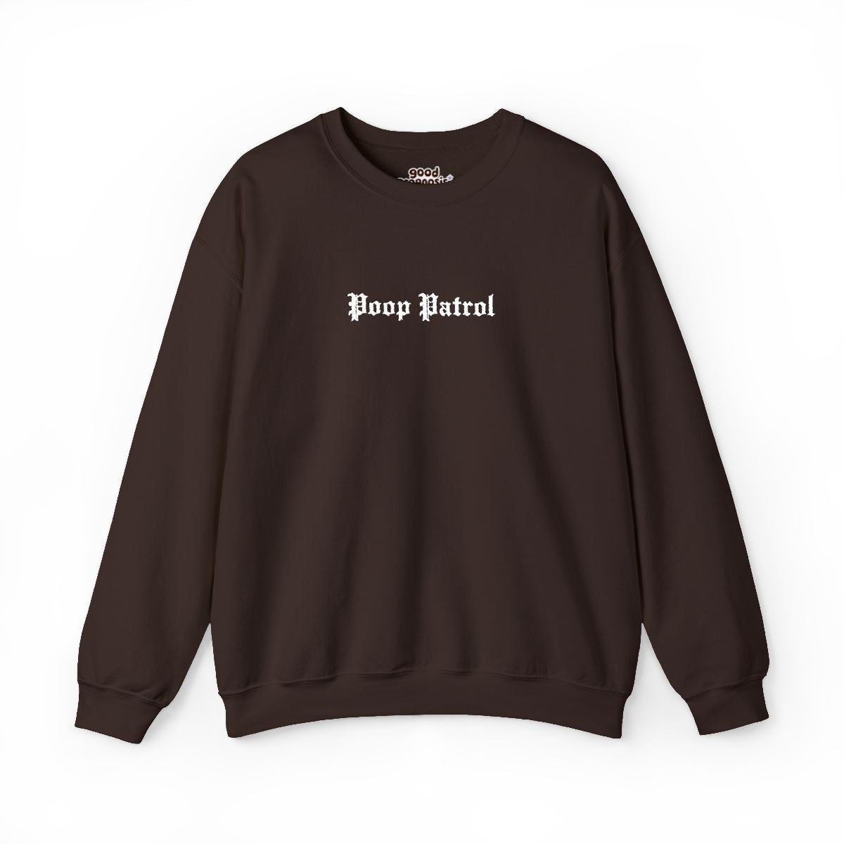 Poop Patrol Embroidered Sweatshirt