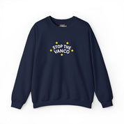 Stop the Vanco Embroidered Sweatshirt